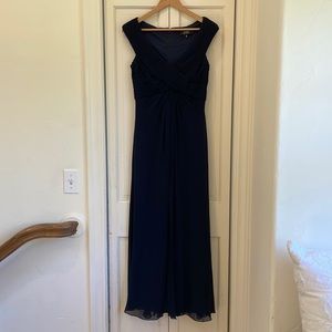 Tadashi Navy Dress - Size 8 Petite